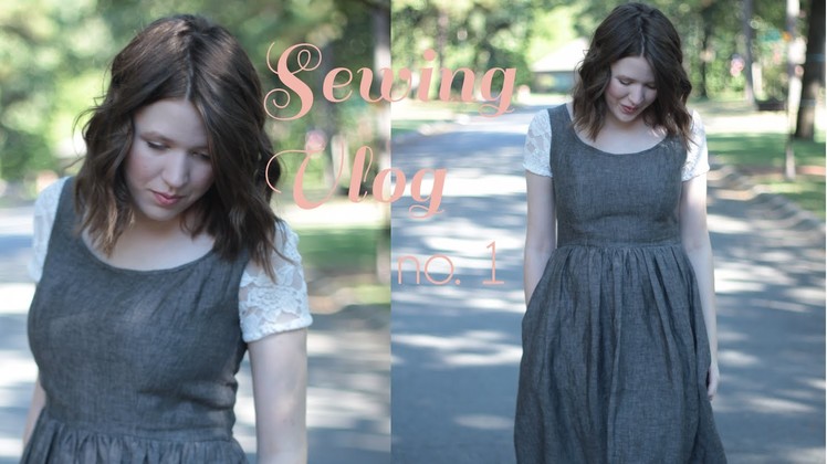 Sewing a Vintage Inspired Dress | Sewing Vlog. No. 1