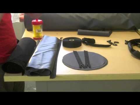 Sewing for guys: Make your own duffel bag  - part 1