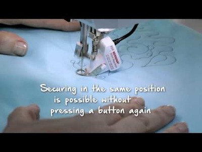 Tutorial on the BERNINA 790: Sewing with the BERNINA Stitch Regulator (BSR)