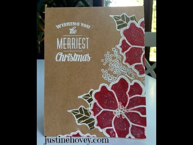 12 Days of Christmas Card Tutorials -  *Day 1*