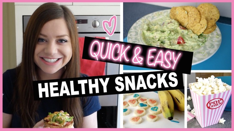 5 Easy Healthy Snack DIY Ideas for After School