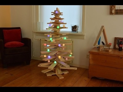 A Rustic Pallet Christmas Tree