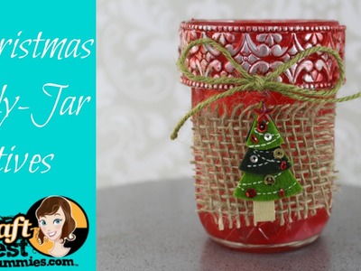 Christmas Jelly Jar Votive GIFT IDEA!