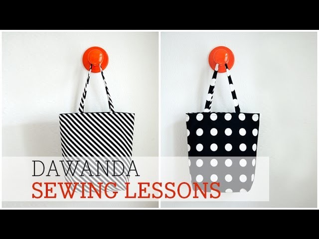 DaWanda Sewing Lessons: Shopperbag with pattydoo