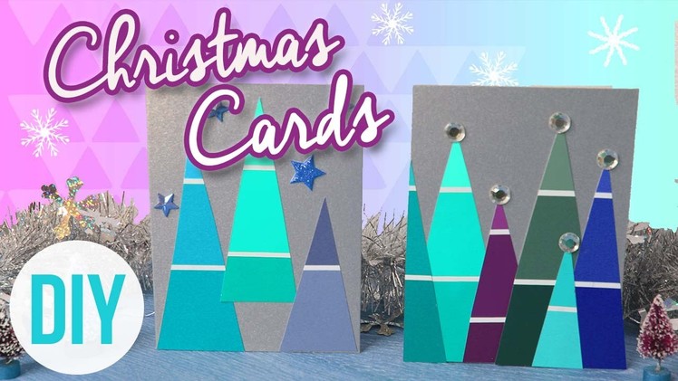DIY Christmas Cards! Cute & Easy