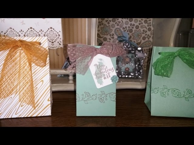 DIY Gift Bag  with the Gift Bag Punch Board
