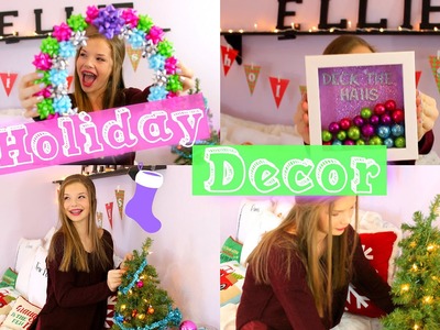 DIY Holiday Room Decor 2015!
