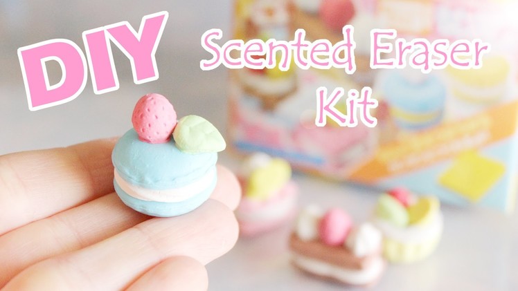 DIY Scented Eraser Kit │ Kutsuwa Japanese French Pastry Set