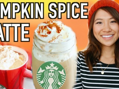 DIY Starbucks Fall Drinks: Pumpkin Spice Latte + Chai Latte!