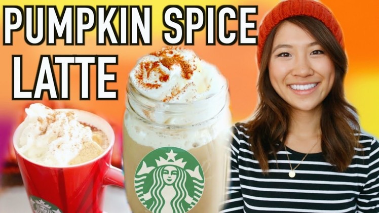 DIY Starbucks Fall Drinks: Pumpkin Spice Latte + Chai Latte!