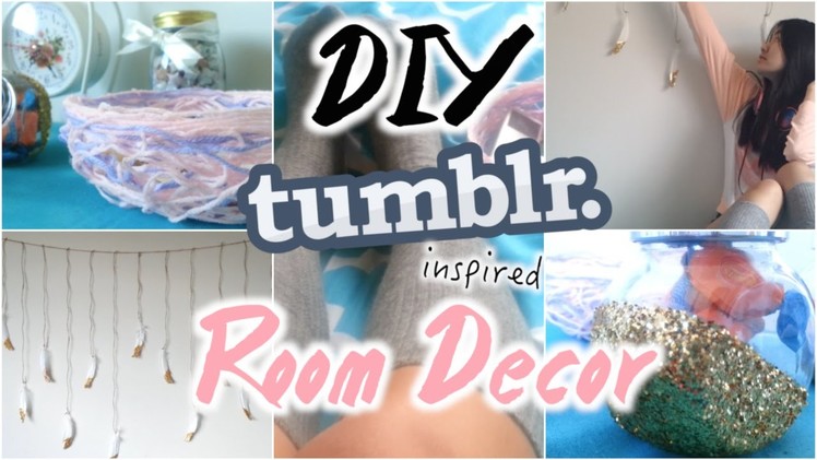 DIY Tumblr Room Decor! Cheap & Easy