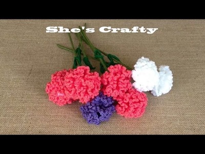 How To Crochet A Carnation