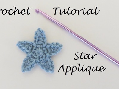 How to Crochet a Star Applique