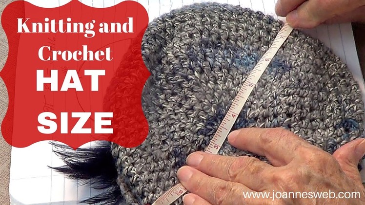 How To Knit A Hat: Calculate Hat Size  |Knitting and Crochet