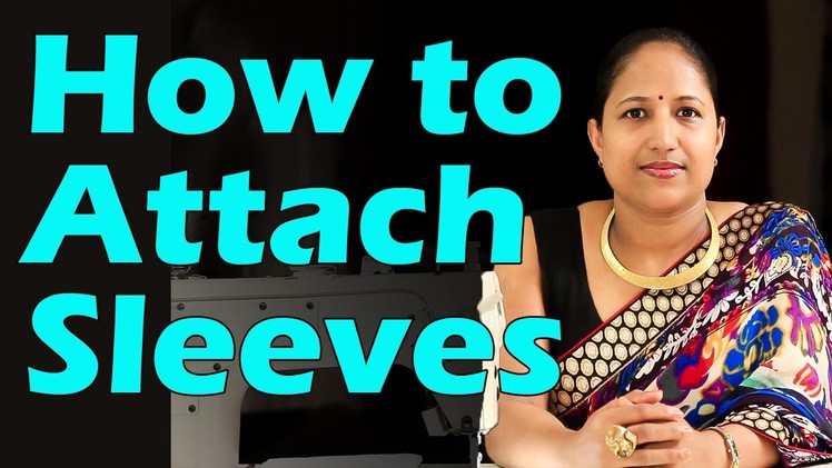 How to make a simple Kurti - Sewing sleeves and finishing the garment - Part 5