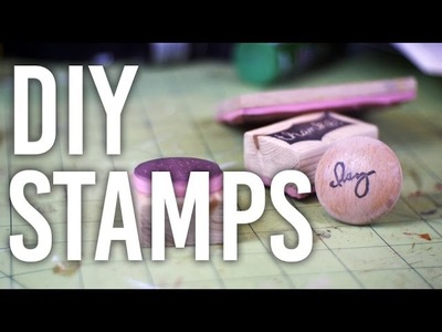 How to Make Custom Stamps - DIY
