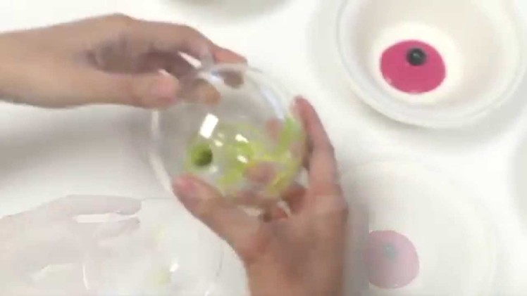 One More Minute: How to DIY Marble Christmas Ornaments