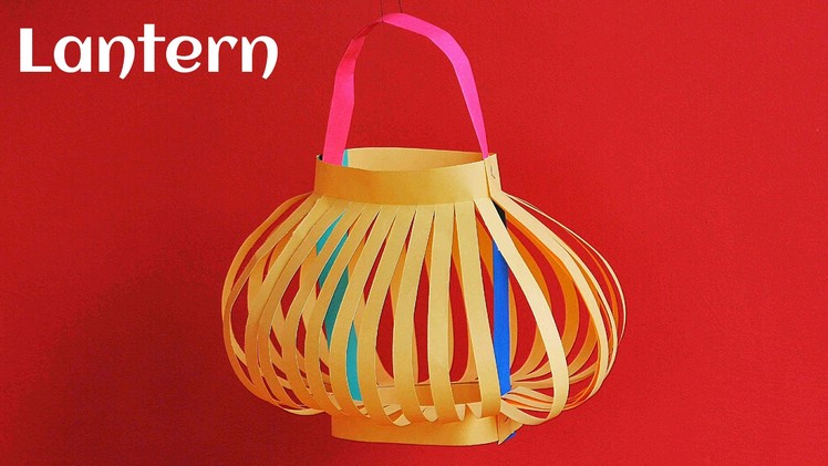 Paper Craft - Lantern (Diwali. Christmas. Eid Decoration) - Very easy and simple Design !