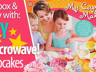 PlayGo My Cupcake Maker - DIY Delicious Microwave Cupcakes!