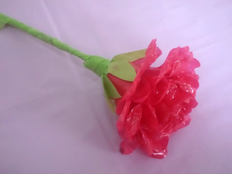 Recycled Plastic Rose - DIY