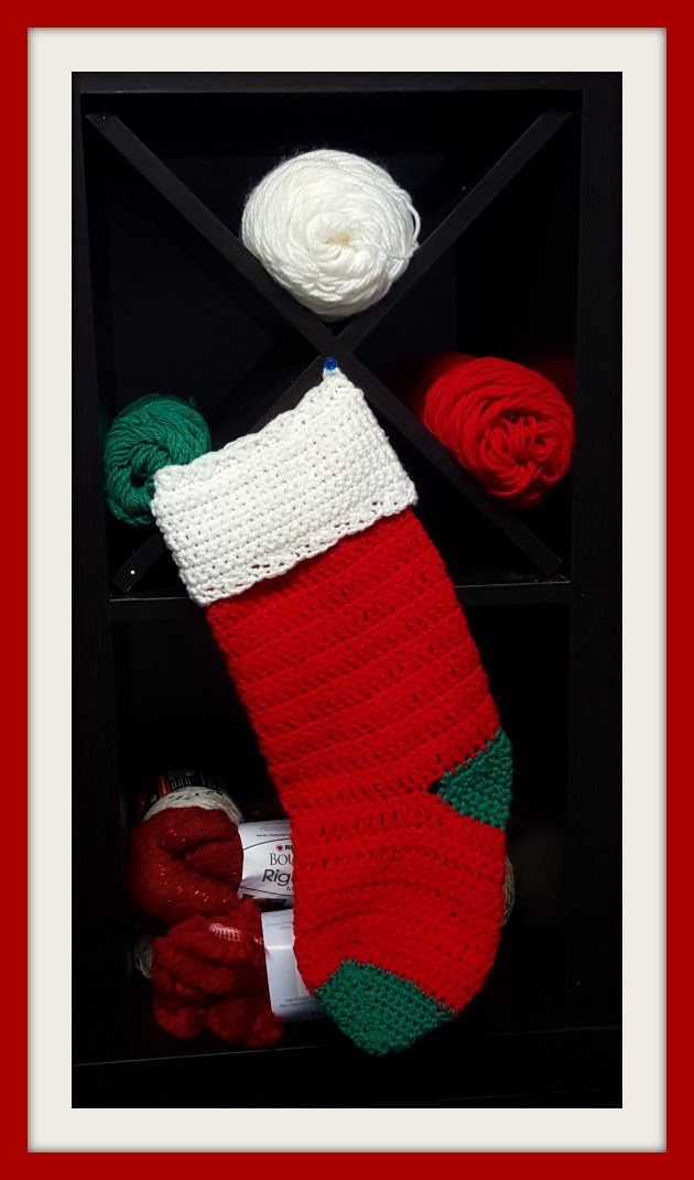 (Revised)How to Crochet a "Quick and Easy Stocking"-Video 1 of 2