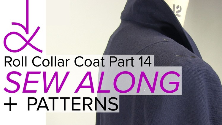 Sewing a Coat, A Sew Along. Part 14, Trim Sleeves Seams & Position Shoulder Pads