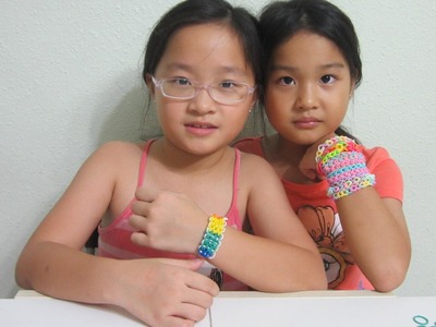 TUTORIAL - RAINBOW LOOMS: Even the kids are making it!