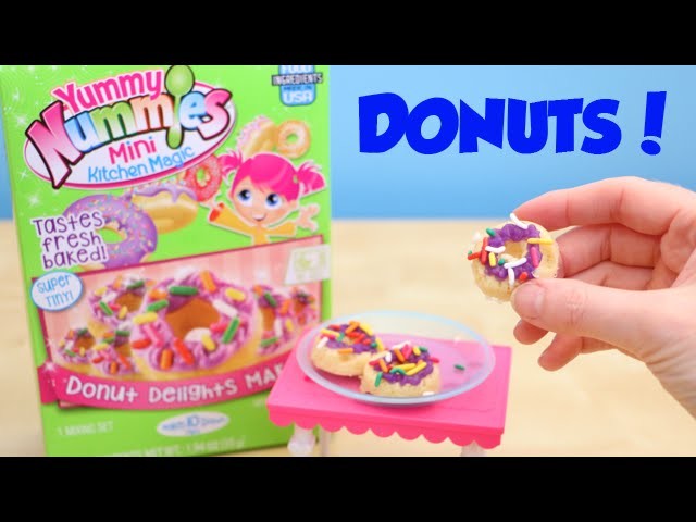Yummy Nummies Mini Kitchen Magic Donut Delight Maker DIY Kit