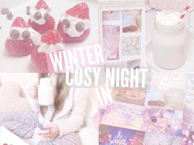 ♡Cosy Winter Night in. DIY snacks, outfits and more | Floral Princess♡