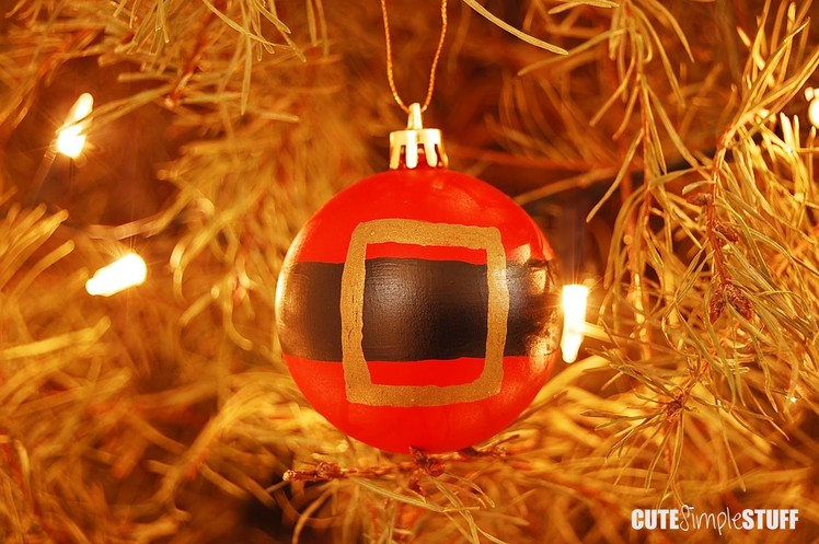 DIY Christmas Santa Bulb!