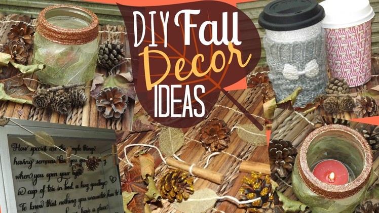 DIY Fall Decor Ideas!