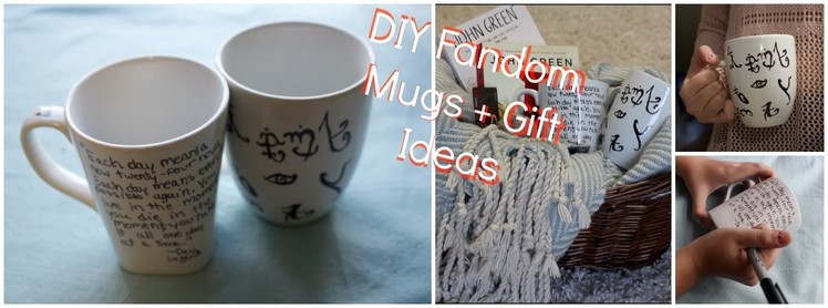 DIY Fandom Mugs and Gift Ideas  || The Fandom Holidays