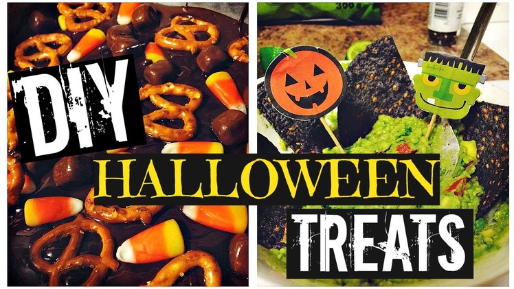DIY Halloween Treats & Snack Recipes 2015