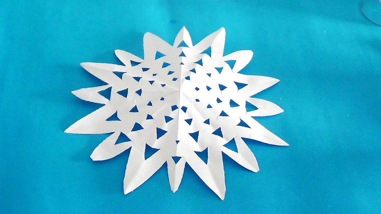 DIY Saiba como fazer flocos de neve para decorar o natal #  Learn how to make snowflakes to decor 28