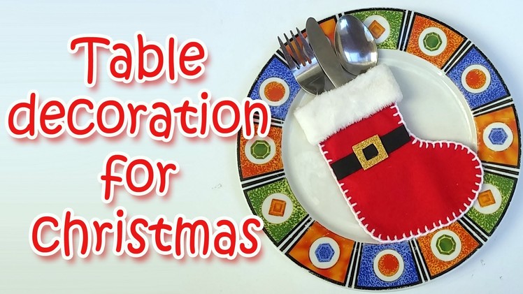 DIY - Table decoration for christmas - Ana | DIY Crafts
