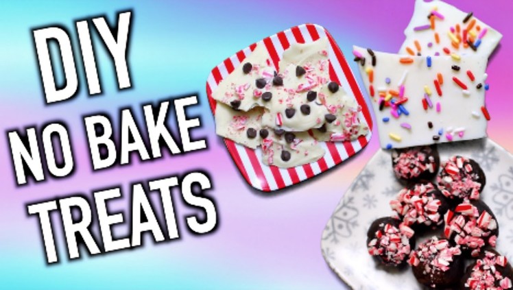 Easy DIY No Bake Treats for Thanksgiving & the Holidays! 2015