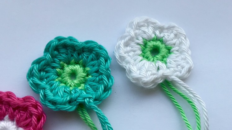 How to crochet a flower - beginner friendly!