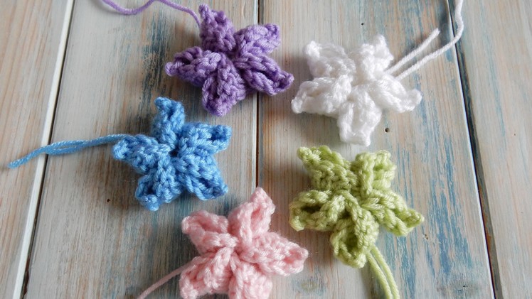 How to Crochet my Pinwheel Star Flower