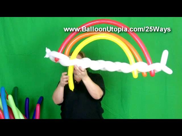 How To Make a Balloon Rainbow