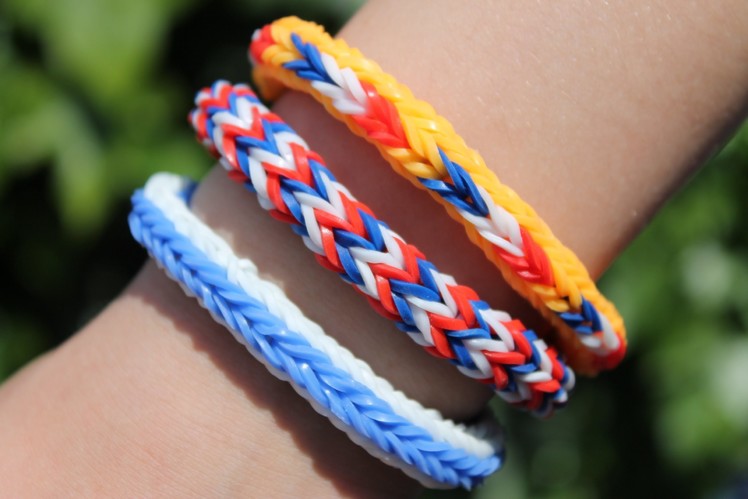 Loom bands designs - Rainbow Loom op