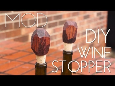 Mini MOD Monday: DIY Geometric Wine Stopper