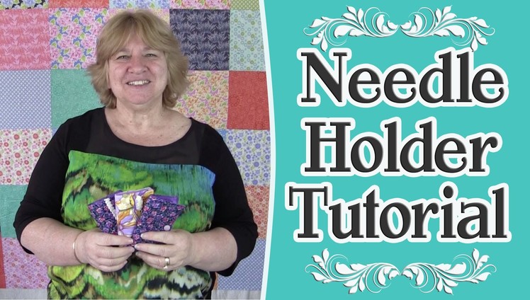 Needle Holder Tutorial - Sewing Project - Scrap Buster
