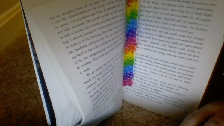 *NEW* Rainbow Loom Bookmark (Desined by me)