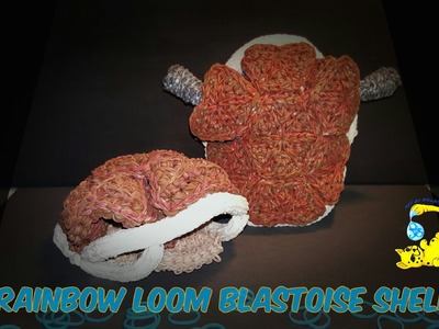 Rainbow Loom 3D Pokemon Blastoise Shell (2.6)