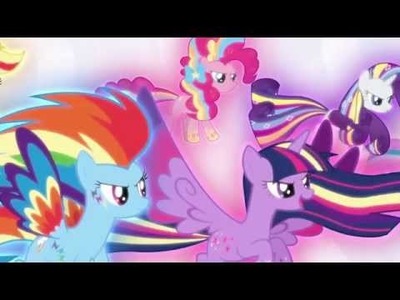 Rainbow Powered Mane Six (Defeating Lord Tirek & Restoring Magic In Equestria)