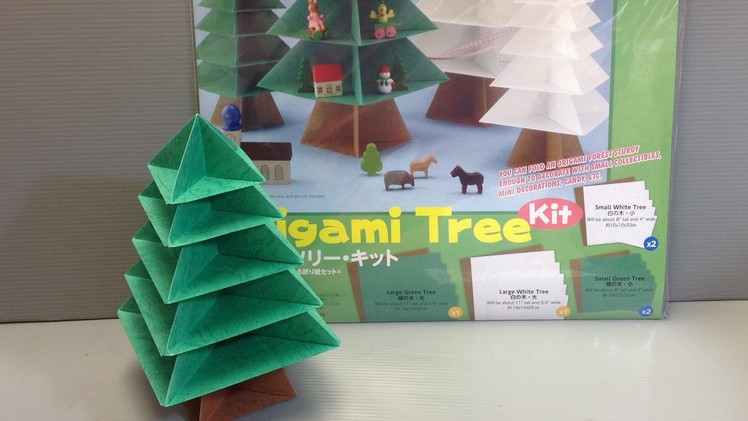 Toyo Origami Tree Kit Origami Paper Unboxing!