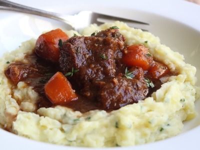 Beef & Guinness Stew - St. Patrick's Day Special - Beef Stewed in Guinness Beer
