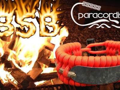 Best Survival Bracelet TO MAKE FIRE, not how to make paracord bracelet (Cobra Weave) or Solomon Bar