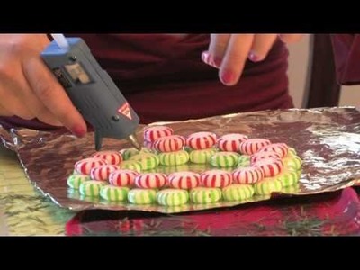 Christmas Crafts : How to Make Christmas Candy Wreaths