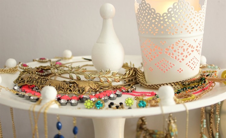 DIY | Necklace.Jewelry Stand.Display